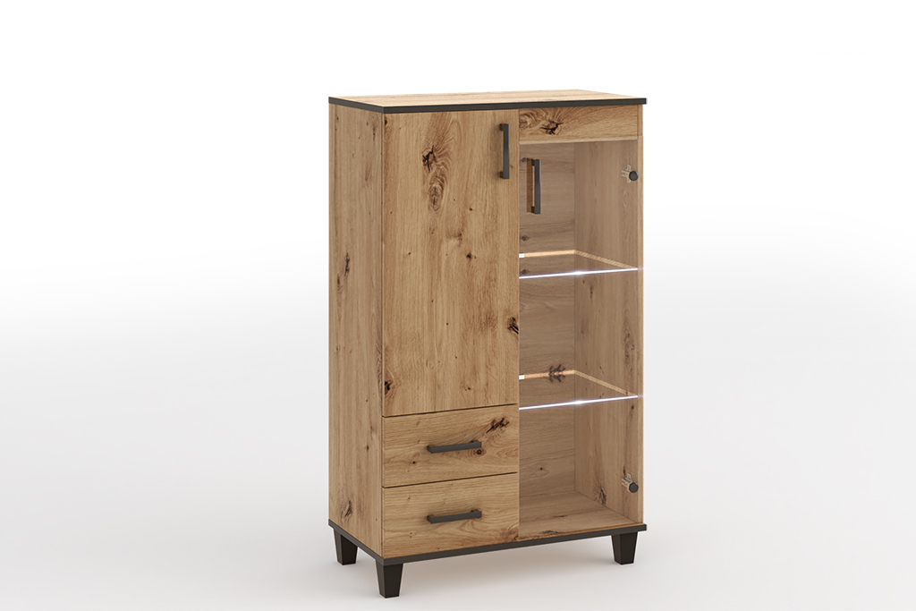 Vitrines szekrény POLA 01 - Művész Vitrin POLA 01