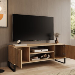 TV szekrény RTV szekrény Lorello 135 cm - Craft tölgy