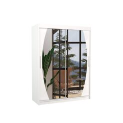 Tolóajtós gardrób Tolóajtós szekrény ALEN 150 - Fehér