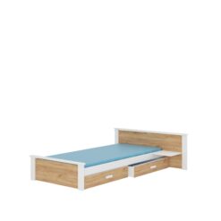 Ifjúsági ágy Ágy matraccal ALDEX SHELF 180x80 - Fehér Fehér