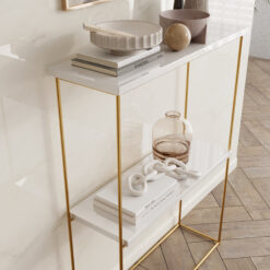 Velo konzol asztalka - Arany