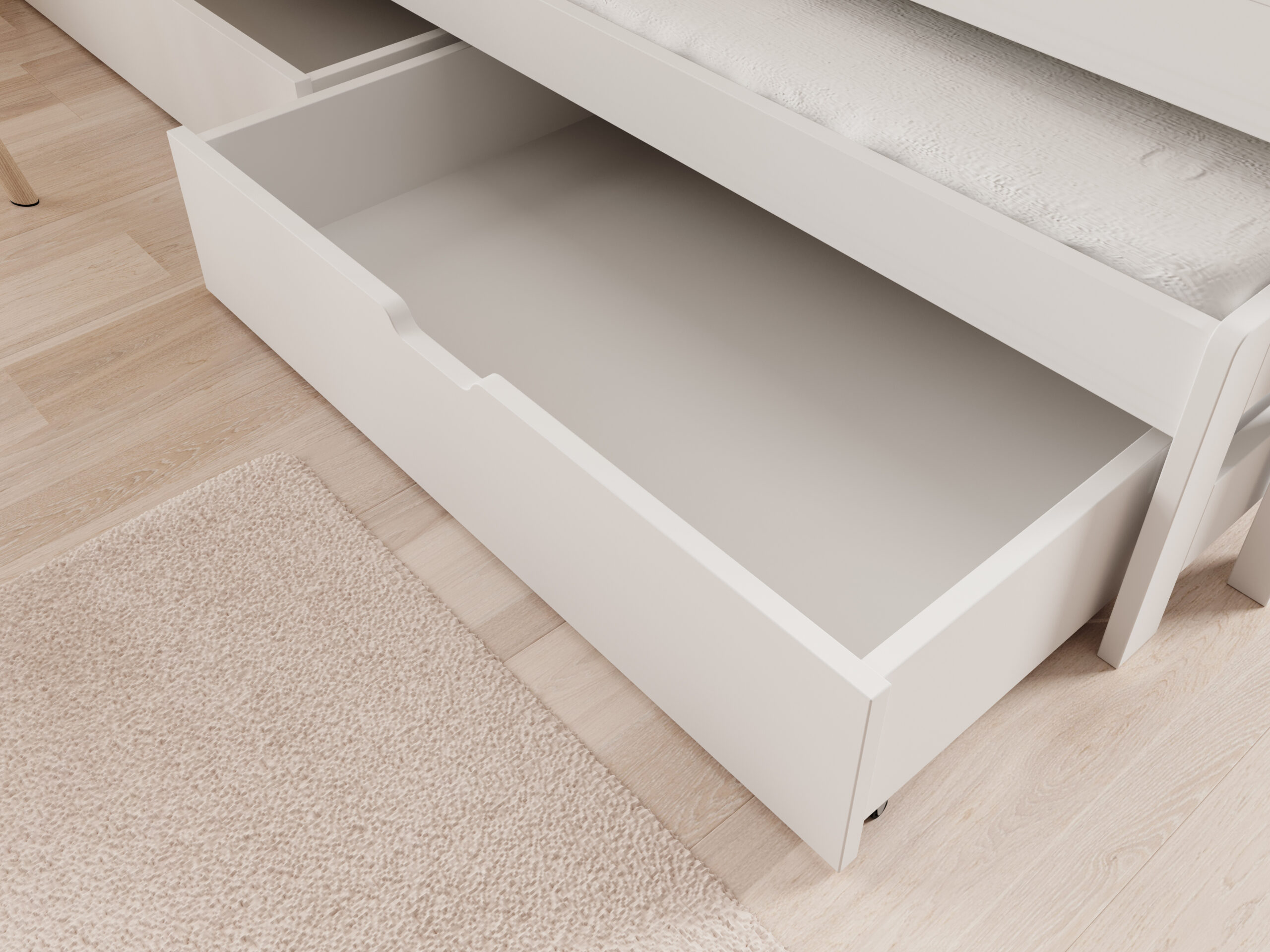 Ifjúsági ágy Gyerekágy Orio matraccal - Fehér Ifjúsági ágy Gyerekágy Orio matraccal - Fehér - Image 3