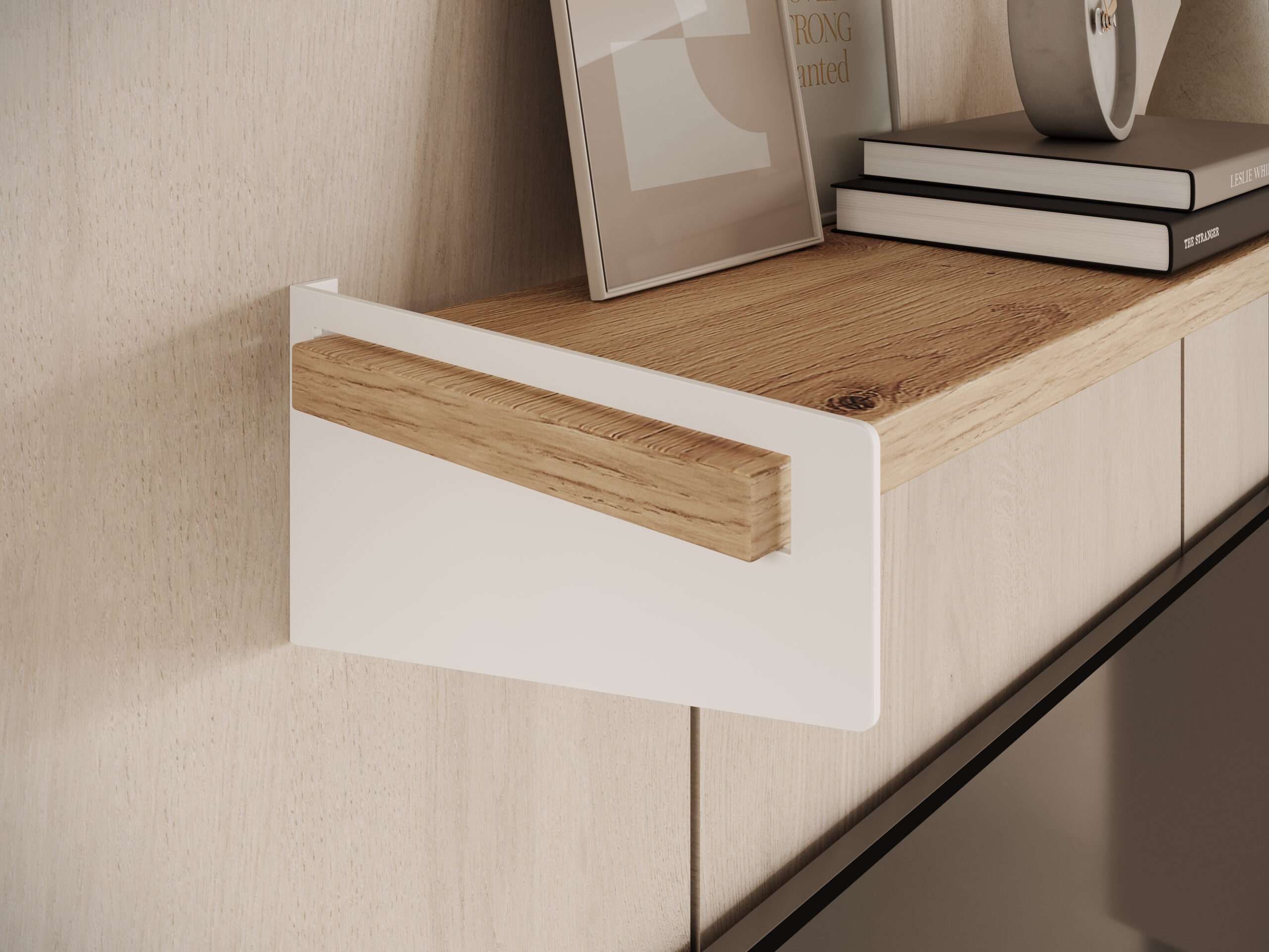 Fali polc Ivi polc - Fehér Fali polc Ivi polc - Fehér - Image 3