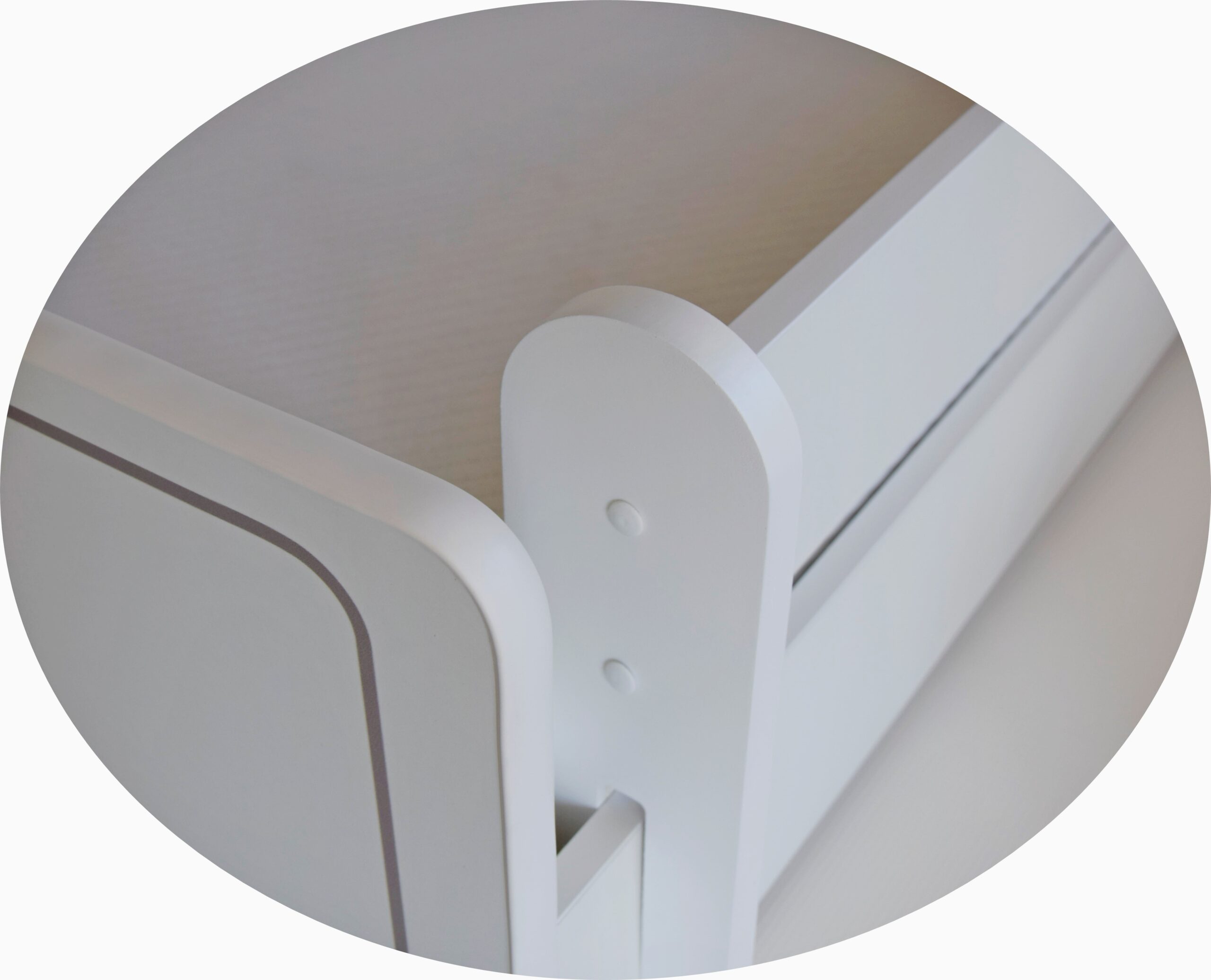 Gyerekágy Dupla ágy EMKA II Pink, White matraccal 160x80 - Fehér Gyerekágy Dupla ágy EMKA II Pink, White matraccal 160x80 - Fehér - Image 9