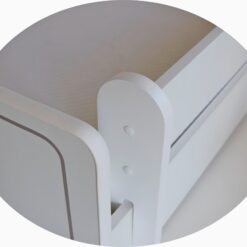 Gyerekágy Dupla ágy EMKA II Gray matraccal 160x80 - Fehér