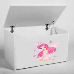 Játék láda DARIA játéktároló láda - Fehér