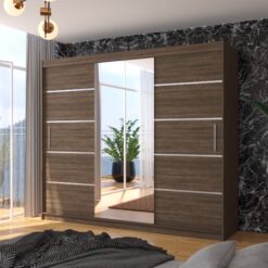 Üveges tolóajtós szekrény SALTO 250