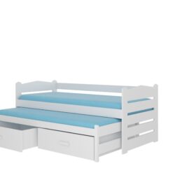 Ifjúsági ágy Ágykeret dupla matraccal TIARRO 180x80 - Fehér Fehér