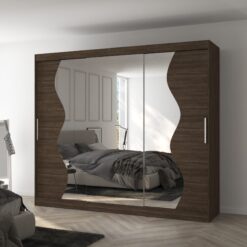 Üveges tolóajtós szekrény SHARON 250