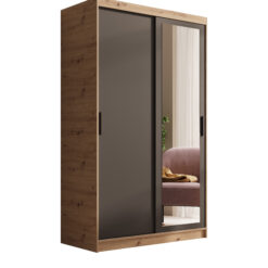 Hailey 120 tükrös tolóajtós szekrény