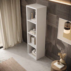 Könyvespolc Cleo II könyvespolc - Fehér