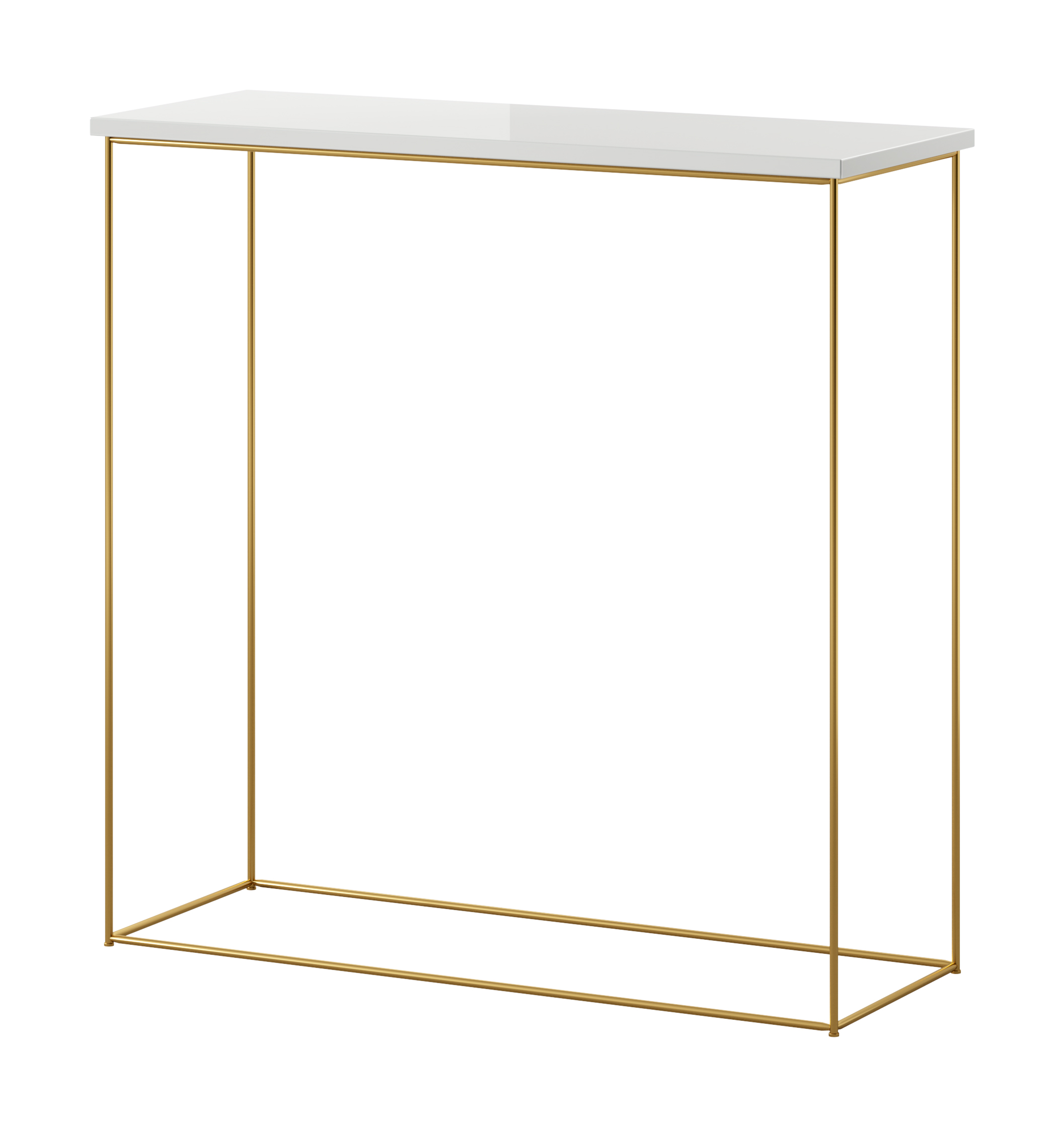 Milan konzol asztalka - Arany Milan konzol