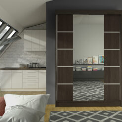 Tolóajtós gardrób Tolóajtós szekrény GENUA 120 - Csoki Csoki