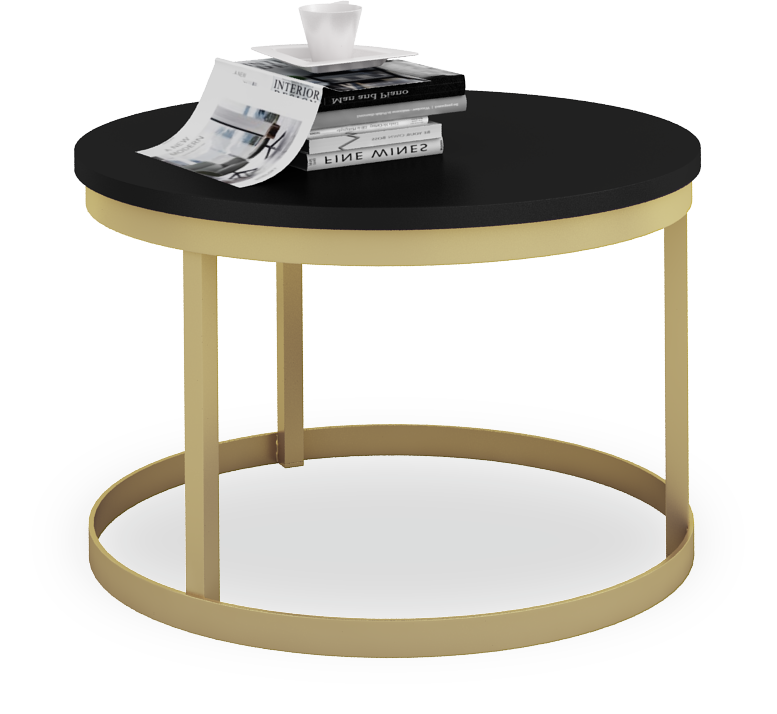 RINEN dohányzóasztal - Arany Arany