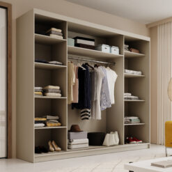 Tolóajtós gardrób Tolóajtós szekrény Andy 250 - Kasmír
