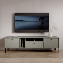 TV szekrény Tili 2D 1S TV-szekrény - Eukaliptusz