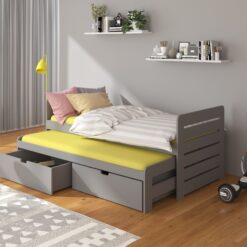 Dupla ágy matracokkal TOMI 180x80