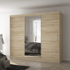 Üveges tolóajtós szekrény DENIS 250