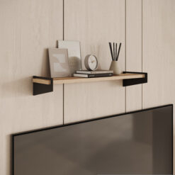 Fali polc Ivi polc - Fekete Fekete