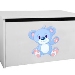 Játék láda DARIA játéktároló láda - Fehér