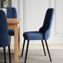 Kárpitozott szék RODOS 83 - Fekete Fekete