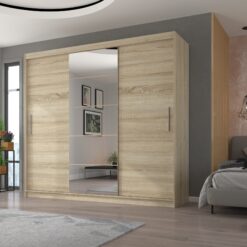 Tolóajtós szekrény tükörrel ERWIN 235