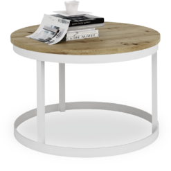 RINEN dohányzóasztal - Fehér Fehér