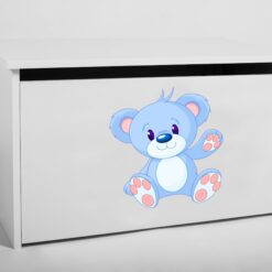 Játék láda DARIA játéktároló láda - Fehér