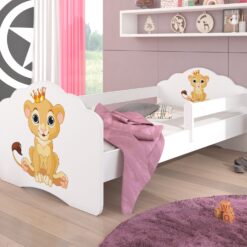 Ágy matraccal és korláttal CASIMO LION 160x80