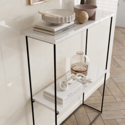 Velo konzol asztalka - Fekete