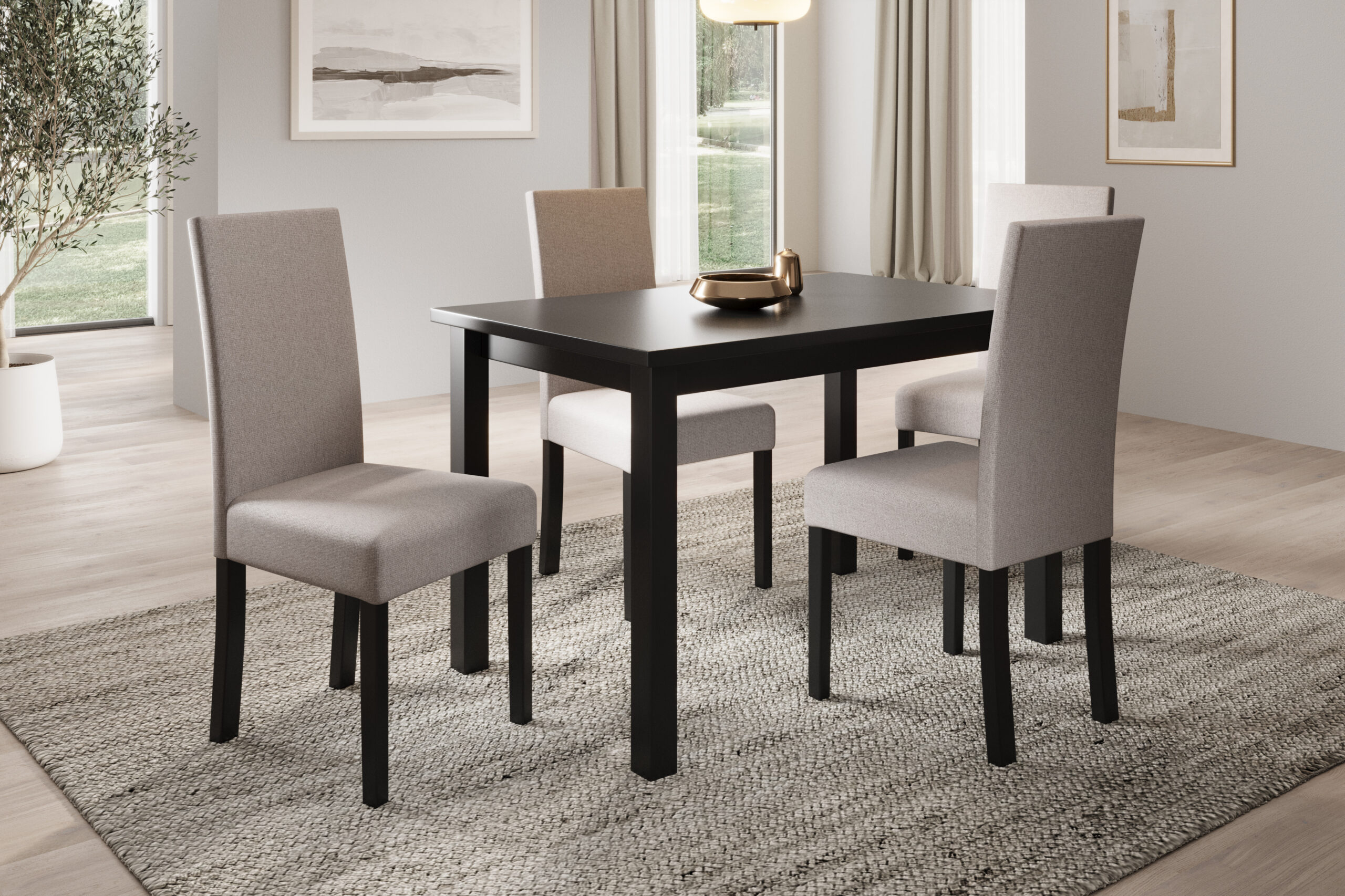 Nola II szék - Černá Černá