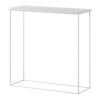 Milan konzol asztalka - Fehér Milan konzol