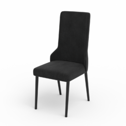 Kárpitozott szék RODOS 83 - Fekete