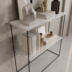 TONI konzol asztalka - Fekete