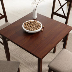 Milo X szék - Tmavý ořech