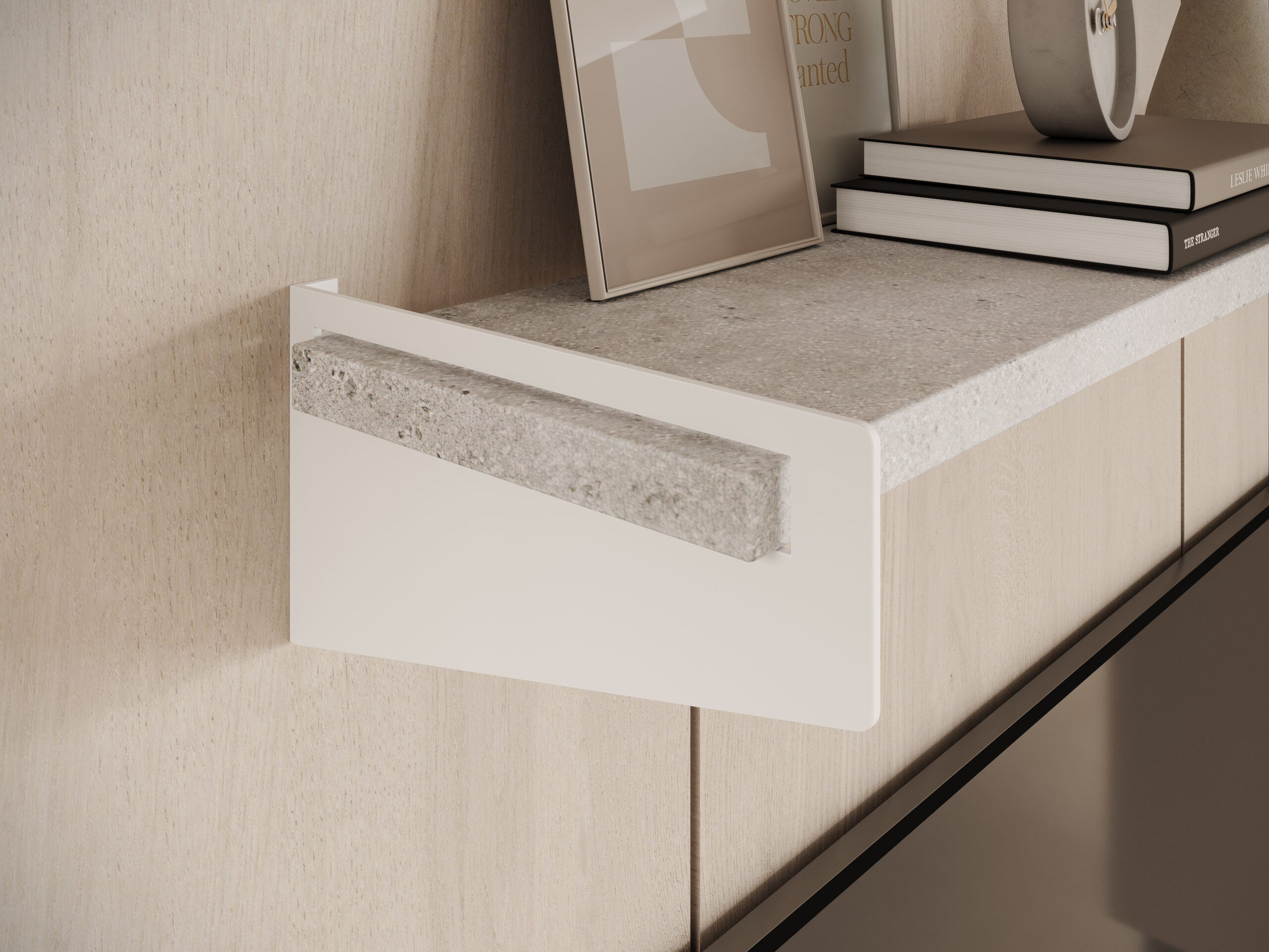 Fali polc Ivi polc - Fehér Fali polc Ivi polc - Fehér - Image 3