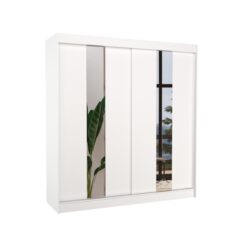 Tolóajtós gardrób Tolóajtós szekrény BALTON 200 - Fehér Fehér