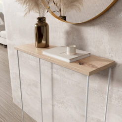 Sili konzol asztalka - Fehér