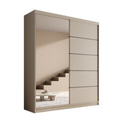 Tolóajtós szekrény tükörrel Nico 180