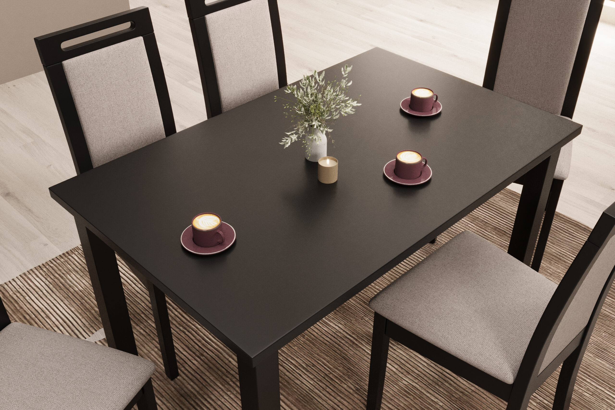 Nola VI szék - Černá Nola VI szék - Černá - Image 4