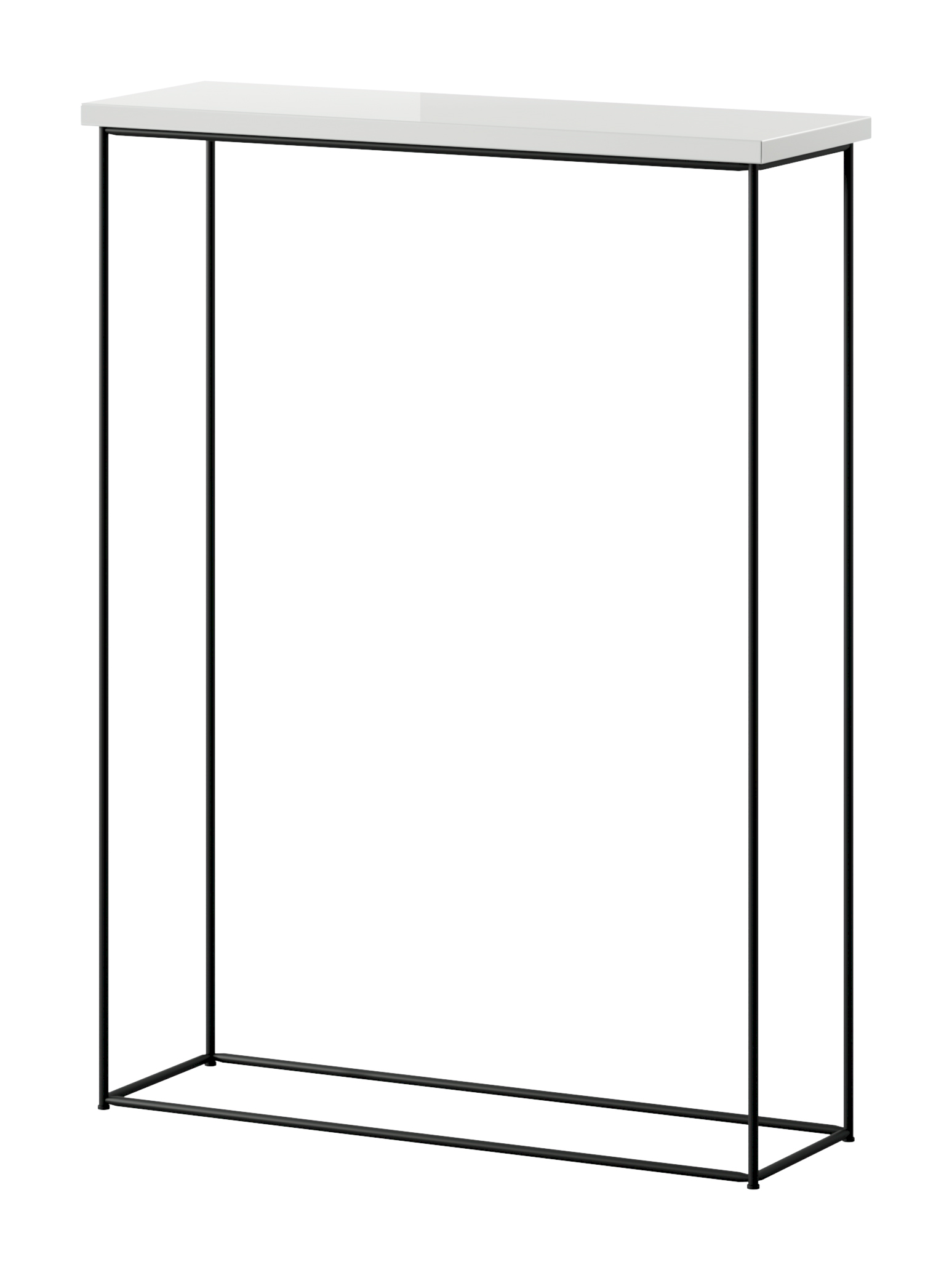 Sili konzol asztalka - Fekete Sili konzol