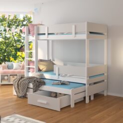 Háromszemélyes emeletes ágy ETAPO 180x80