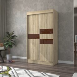 Tolóajtós szekrény lacobellel BATIA 120