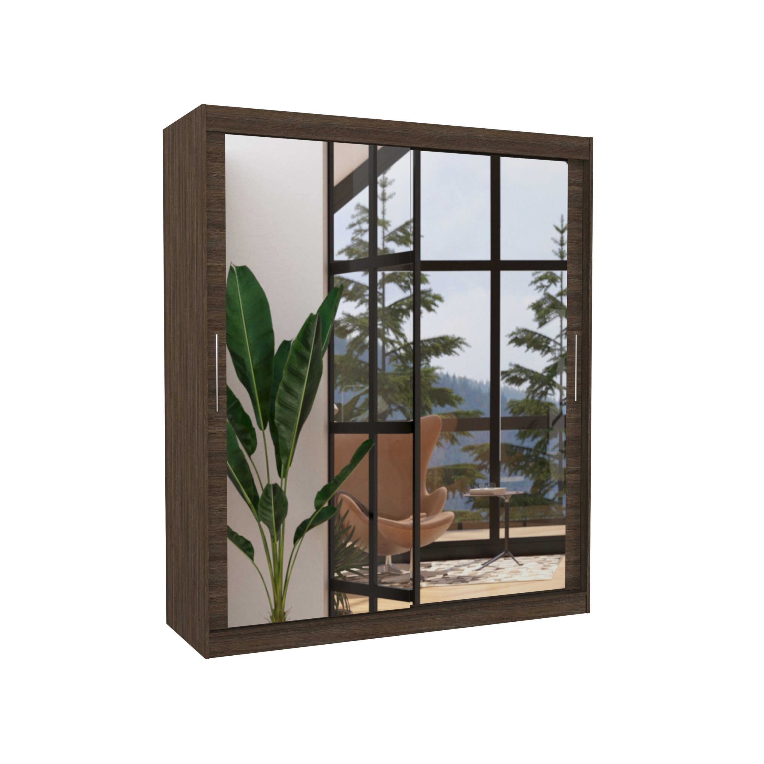 Tolóajtós gardrób Tolóajtós szekrény ETTORE 180 - Csoki Tolóajtós gardrób Tolóajtós szekrény ETTORE 180 - Csoki - Image 3