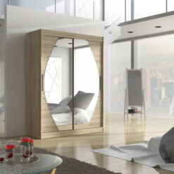 Tolóajtós gardrób Tolóajtós szekrény ALEN 150 - Sonoma Sonoma