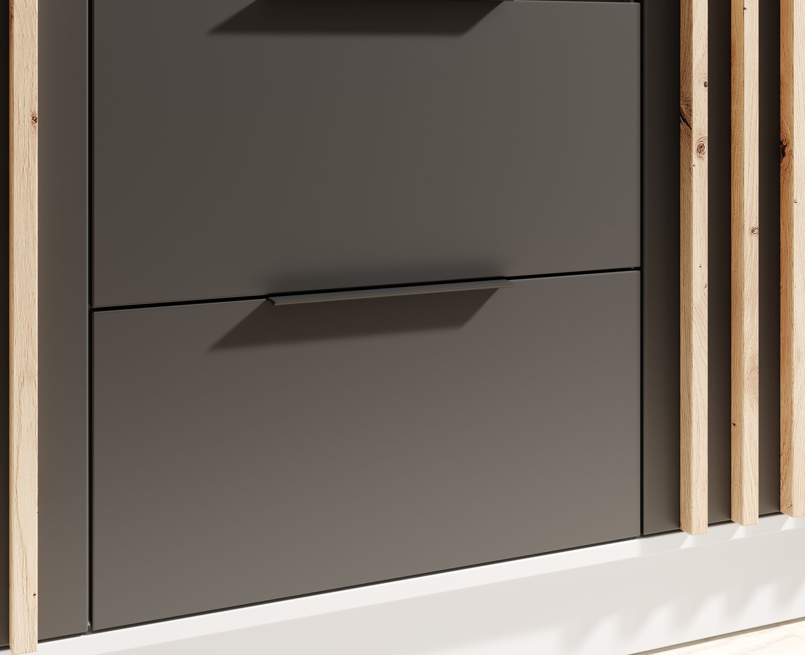 Gardrób Neri 150 ajtós szekrény tükrökkel - Fehér Gardrób Neri 150 ajtós szekrény tükrökkel - Fehér - Image 3