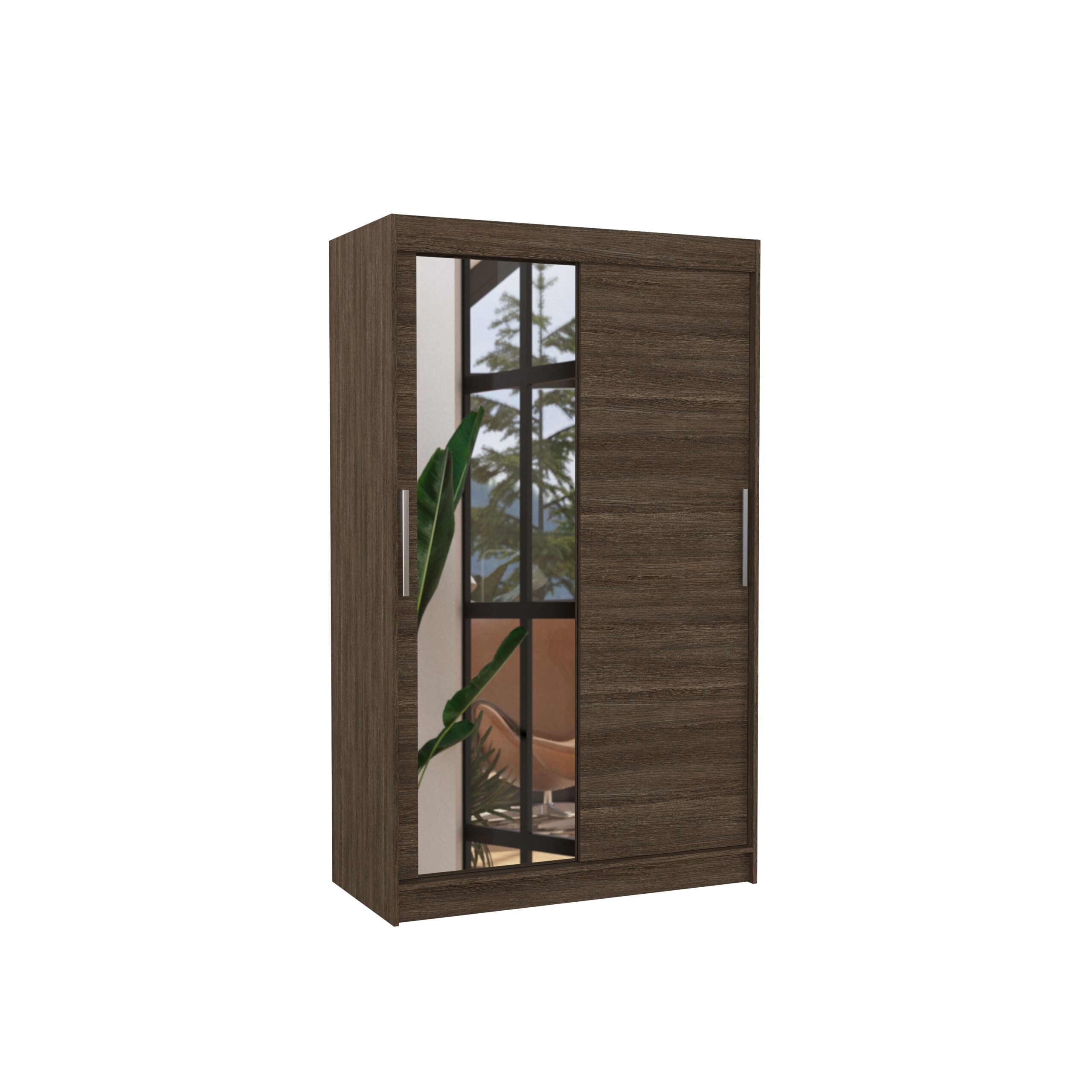 Tolóajtós gardrób Tolóajtós szekrény BARIO 120 - Csoki Tolóajtós gardrób Tolóajtós szekrény BARIO 120 - Csoki - Image 3