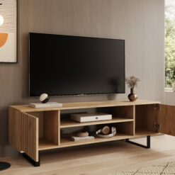 TV szekrény RTV szekrény Lorello 155 cm - Craft tölgy