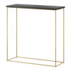 Milan konzol asztalka - Arany Milan konzol