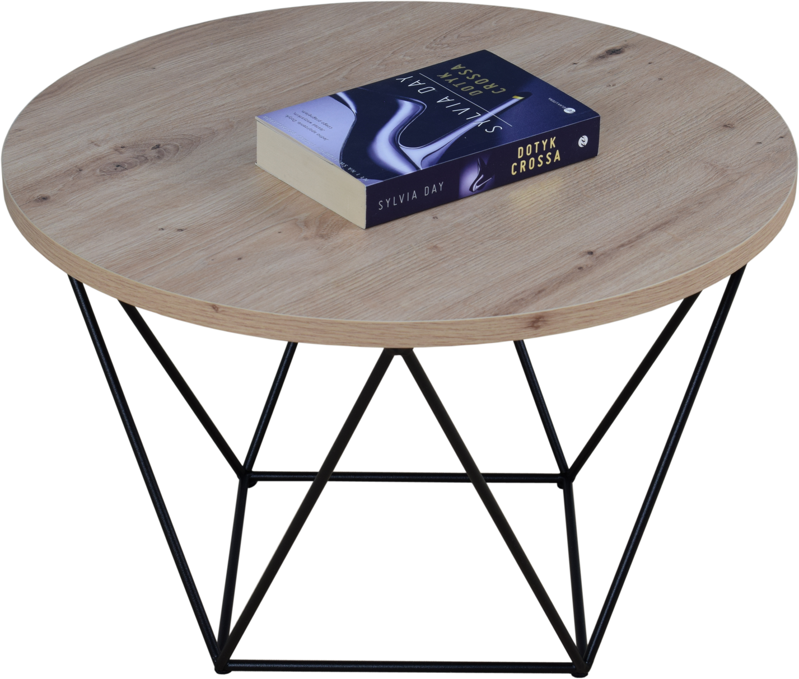 LIAM dohányzóasztal - Fekete Fekete